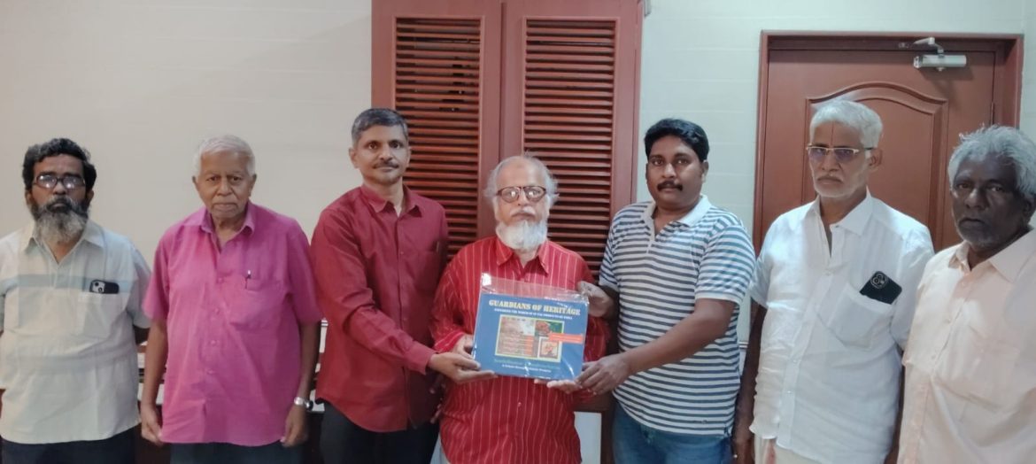 பாரம்பரியத்தின் பாதுகாவலர்கள் சிறப்பு அஞ்சல் உறை நூல் அறிமுகம்
