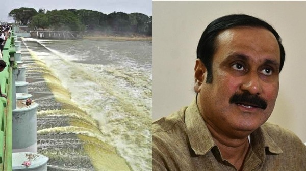 காவிரி நீர் கடலில் வீணாக கலக்கிறது