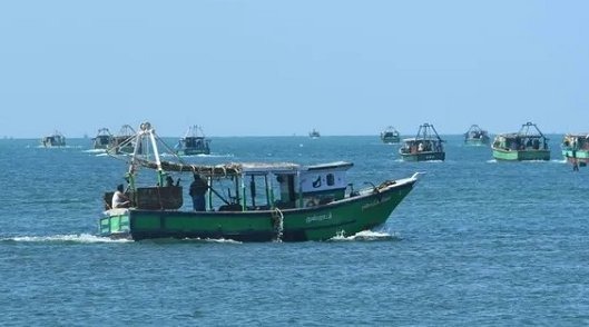 கச்சத்தீவு அருகே 5 ராமேஸ்வரம் மீனவர்கள் இலங்கை கடற்படையால் கைது