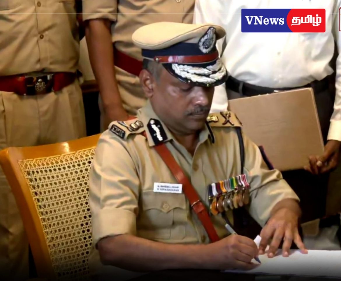 பொறுப்பு டிஜிபியாக வெங்கட்ராமன் பதவியேற்றார்