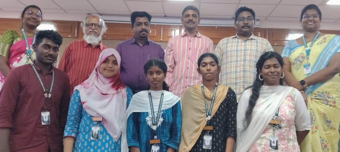 கல்லூரிஅஞ்சல் தலை சேகரிப்போர் சங்க நிர்வாகிகள் பதவியேற்பு நிகழ்ச்சி!