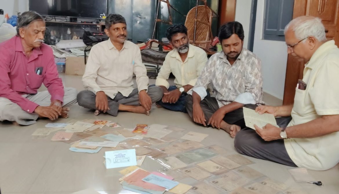 அமிர்தம் சமூக சேவை அறக்கட்டளை சார்பில் கடிதம் சிறப்பு நிகழ்ச்சி நடைபெற்றது.