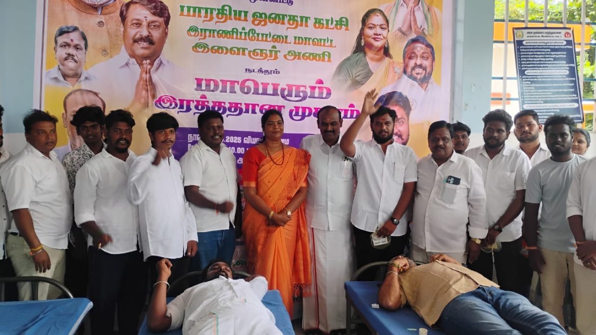 நரேந்திர மோடி பிறந்தநாள் முன்னிட்டு மாபெரும் ரத்ததான விழா!!!