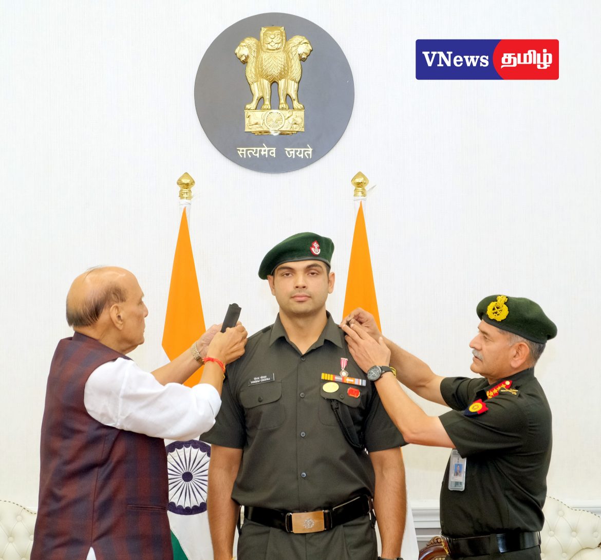 நீரஜ் சோப்ராவுக்கு கௌரவ லெப்டினன்ட் கர்னல் பதவி