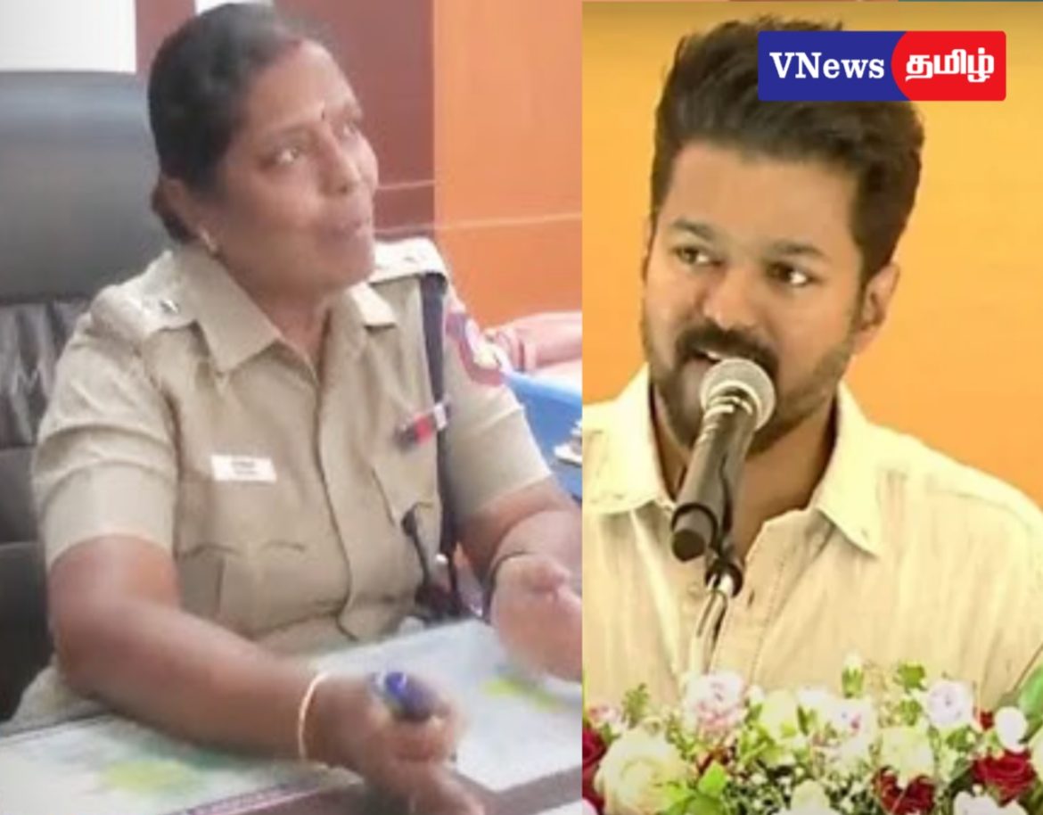 விஜய் பரப்புரை – எஸ்.பி. நேரடி ஆய்வு