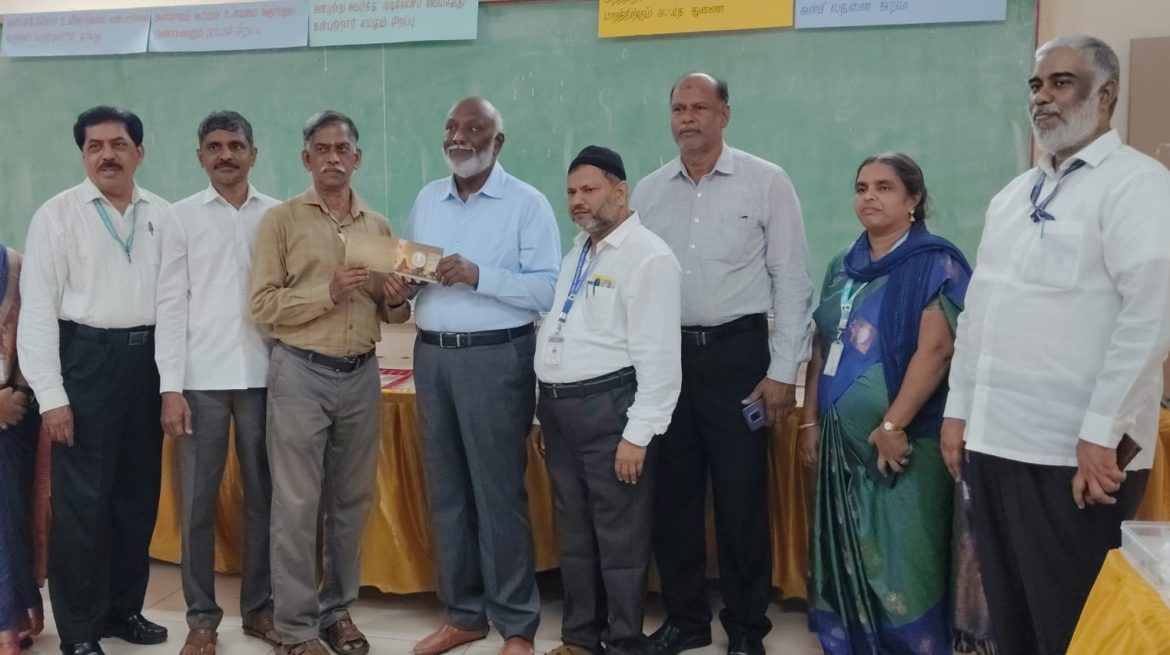 ராஜேந்திர சோழன் கடற்படைப் பயணத்தின் 1000ஆம் ஆண்டு நினைவு நாணய சொற்பொழிவு திருச்சி ஜமால் முகமது கல்லூரியில்