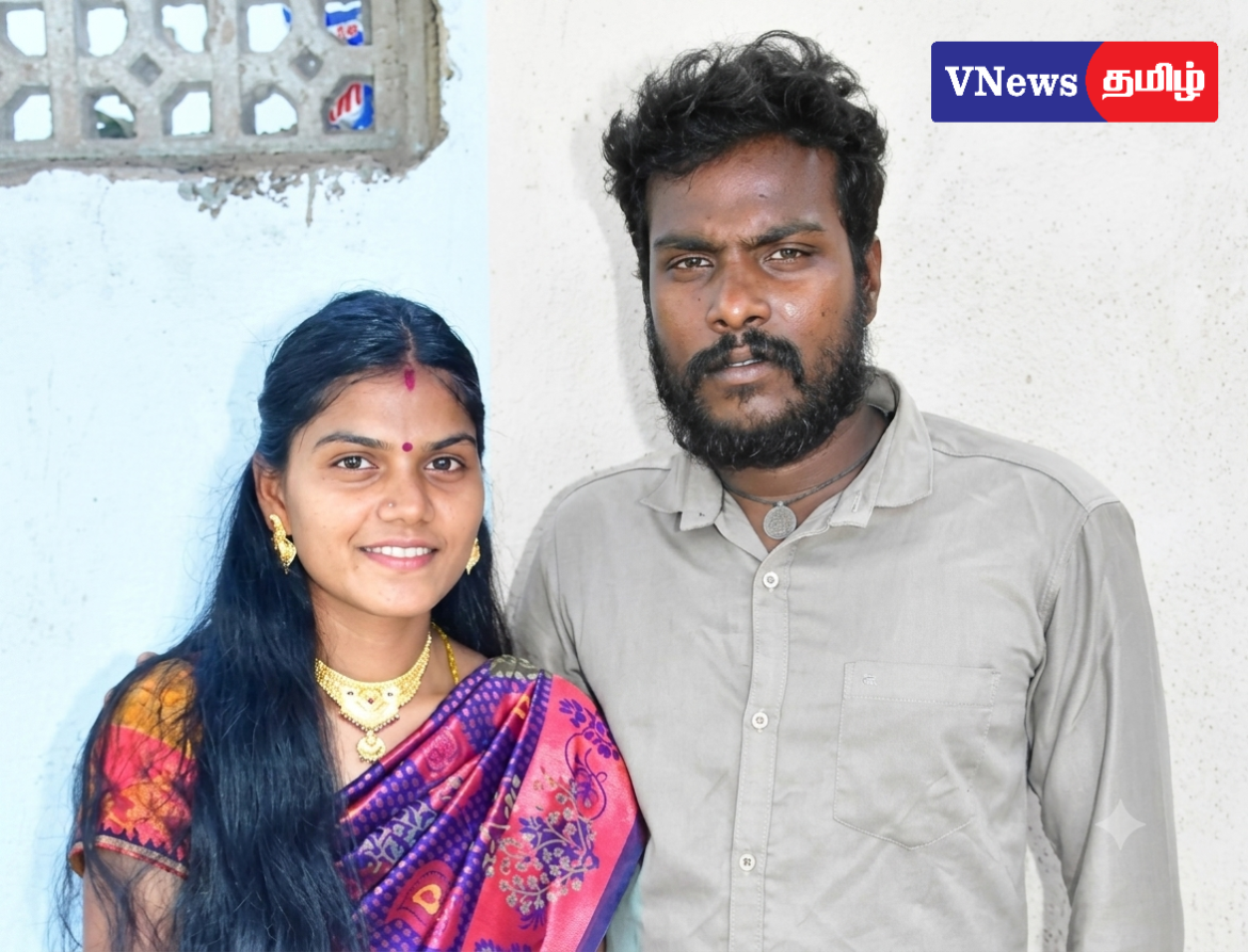 கள்ளக்காதலுக்கு தடையாக இருந்த கணவன் கொலை. கோயிலுக்கு அழைத்துச் சென்று தீர்த்துக்கட்டிய மனைவி; காதலனுடன் தப்பிய இருவரும் கைது.