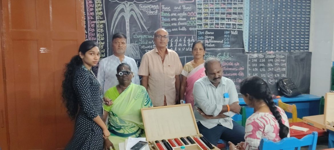 62 பேருக்கு கண் பரிசோதனை; 49 பேருக்கு ரத்த அழுத்தம், சர்க்கரை அளவு பரிசோதனை – 10 பேருக்கு கண்புரை அறுவை சிகிச்சை பரிந்துரை!