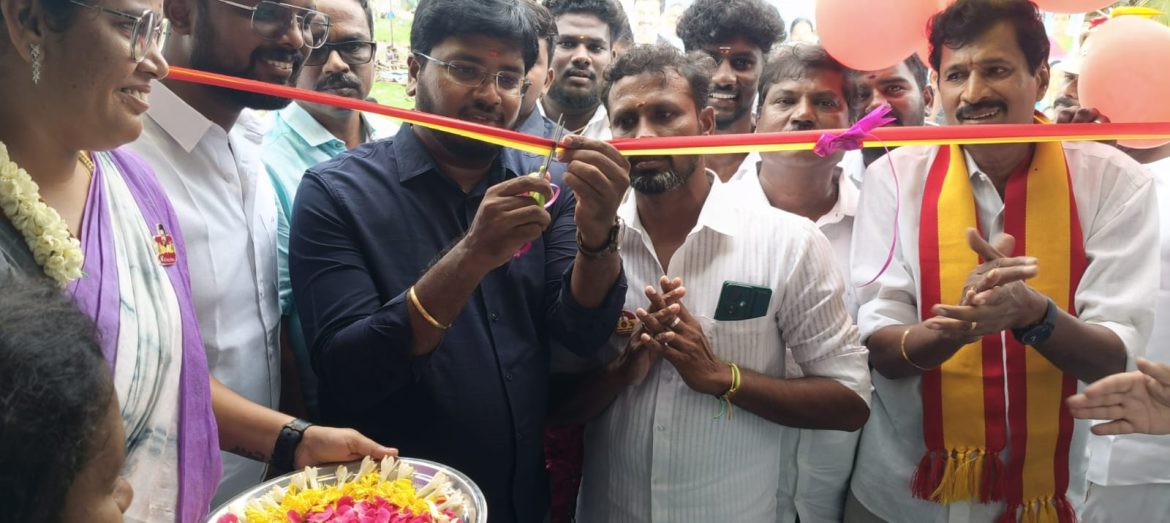 குடிநீர் சுத்திகரிப்பு நிலையத்தைத் திறந்து வைத்த அமைச்சர் மருத்துவர் வே.க.ராஜீவ்!